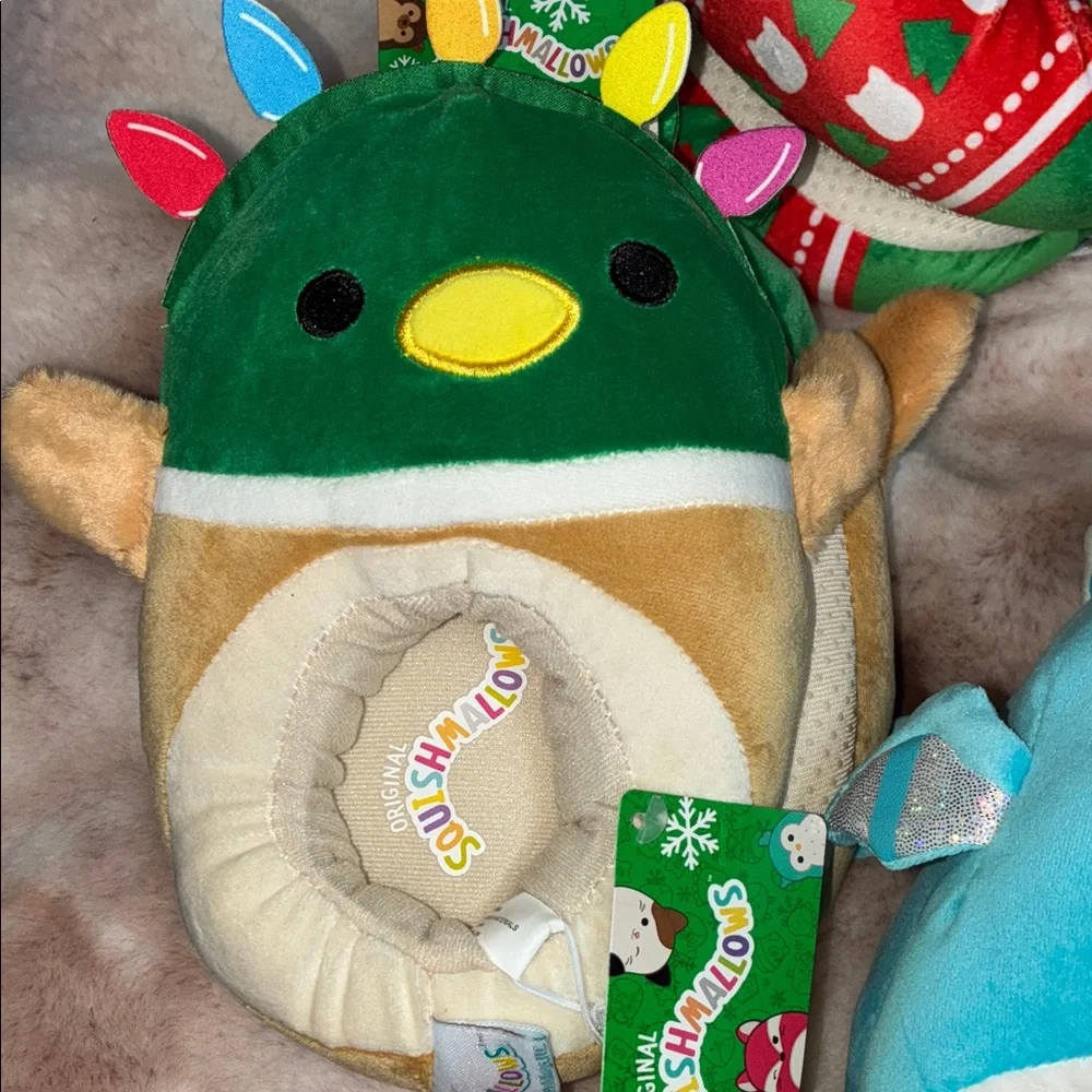 (1) Choice of Squishmallow kids slippers